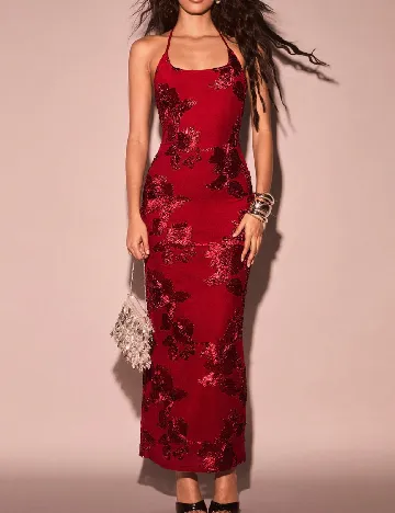 Rochie lunga SHEIN, rosu