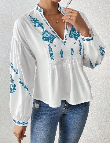 Bluza SHEIN, alb