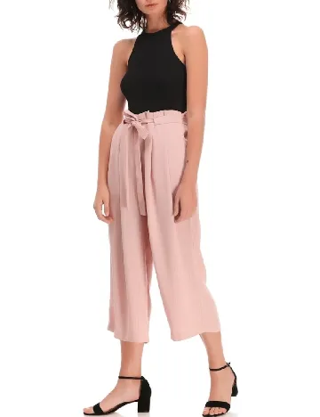 Pantaloni Zara, roz pudra