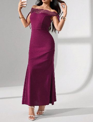 Rochie lunga SHEIN, mov