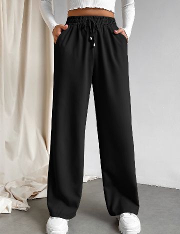Pantaloni SHEIN, negru