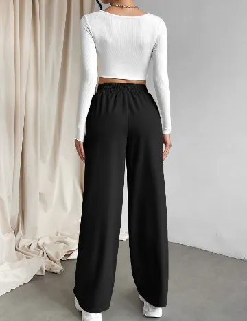 Pantaloni SHEIN, negru