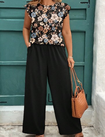 Compleu SHEIN CURVE, negru