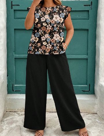 Compleu SHEIN CURVE, negru