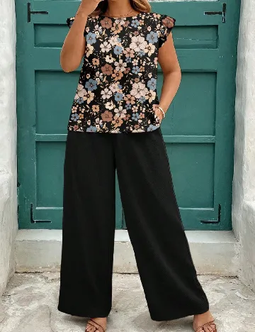 Compleu SHEIN CURVE, negru