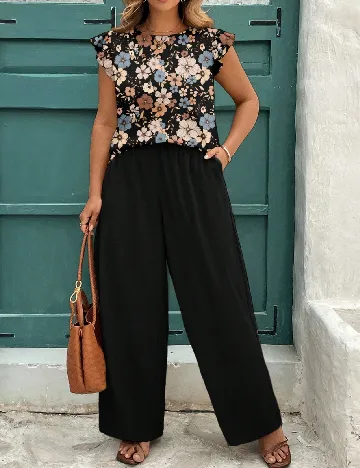 Compleu SHEIN CURVE, negru