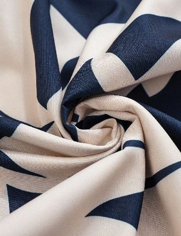 Compleu SHEIN CURVE, bleumarin/crem