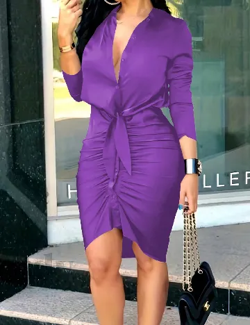 Rochie scurta SHEIN, mov