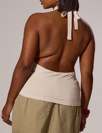 Top SHEIN CURVE, bej