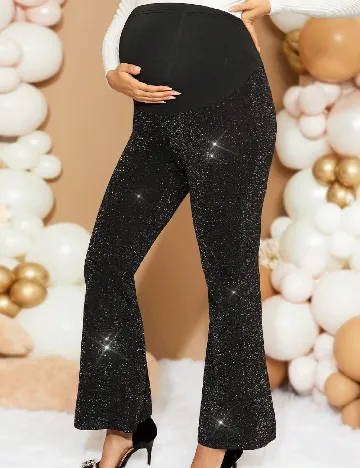 Pantaloni SHEIN Maternity, negru