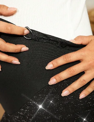 Pantaloni SHEIN Maternity, negru