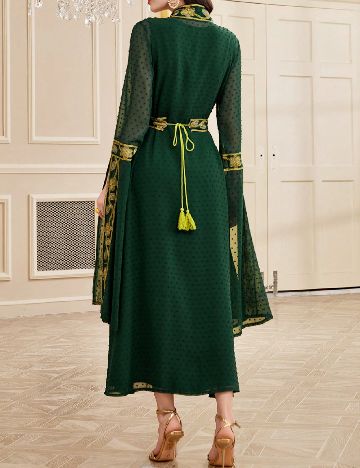 Rochie lunga SHEIN, verde