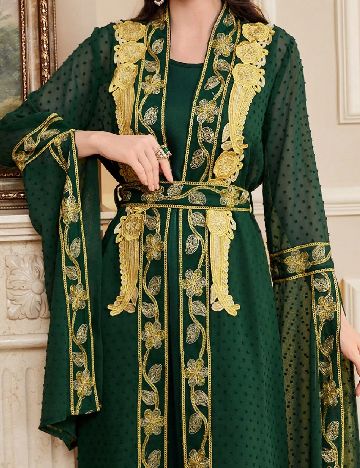 Rochie lunga SHEIN, verde