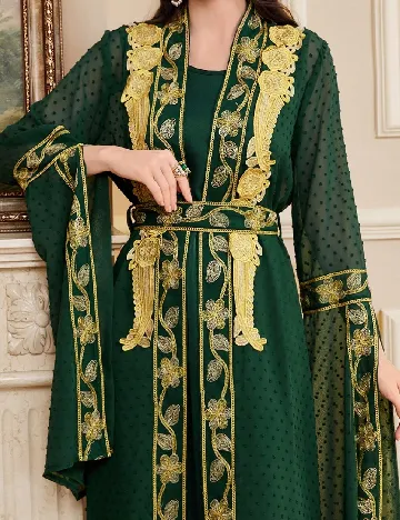 Rochie lunga SHEIN, verde