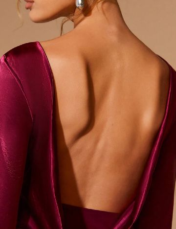 Rochie lunga Cosmina, roz