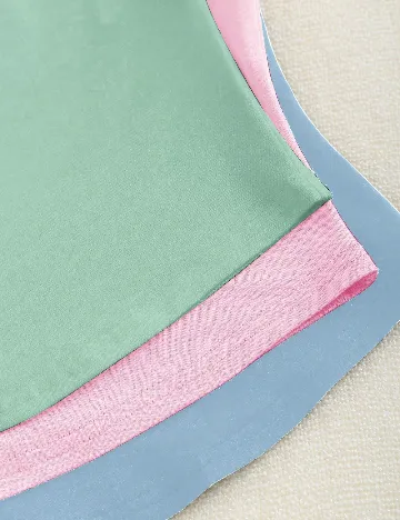 Set topuri 3 bucati SHEIN, mix culori