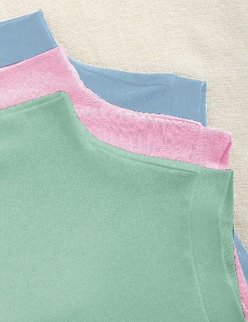 Set topuri 3 bucati SHEIN, mix culori