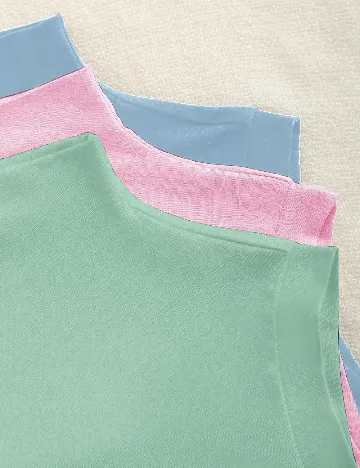 Set topuri 3 bucati SHEIN, mix culori