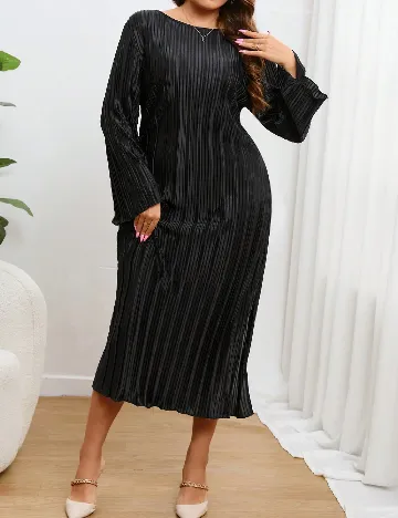 Rochie lunga SHEIN CURVE, negru