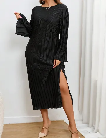 Rochie lunga SHEIN CURVE, negru