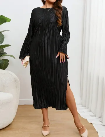 Rochie lunga SHEIN CURVE, negru