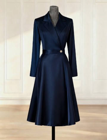 Rochie lunga SHEIN, bleumarin