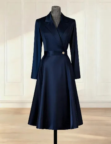 Rochie lunga SHEIN, bleumarin