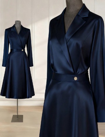 Rochie lunga SHEIN, bleumarin