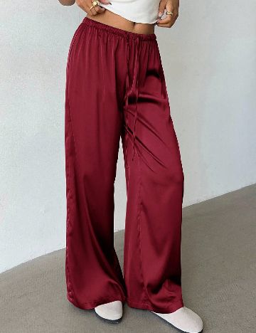 Pantaloni SHEIN, rosu