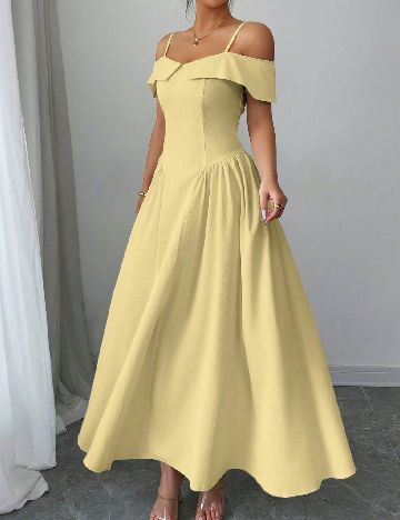 Rochie lunga SHEIN, galben