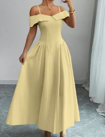 Rochie lunga SHEIN, galben