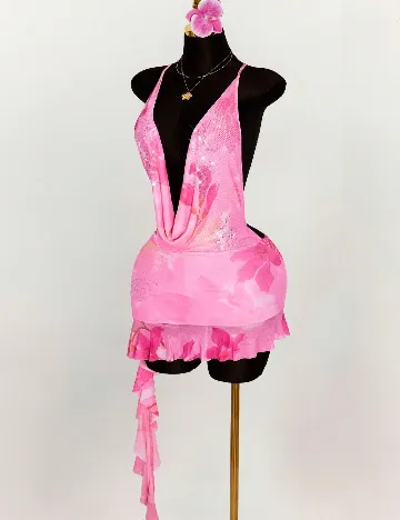 Rochie scurta SHEIN, roz