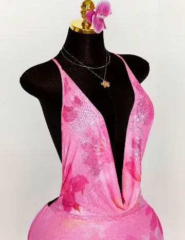 Rochie scurta SHEIN, roz