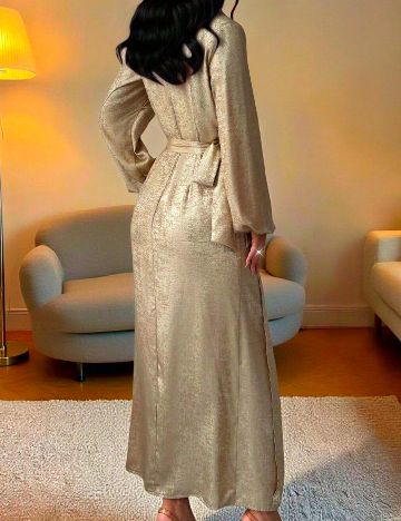 Rochie lunga SHEIN, auriu