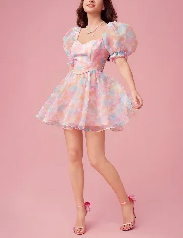 Rochie scurta SHEIN, mix culori