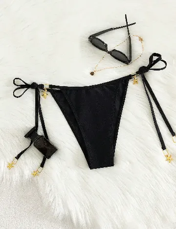 Chilot de  baie SHEIN, negru