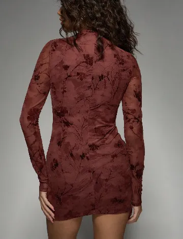 Rochie scurta Missguided, maro