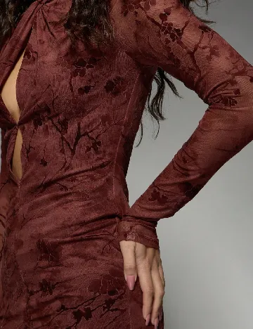 Rochie scurta Missguided, maro