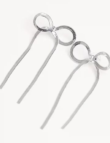 Cercei ASOS, argintiu