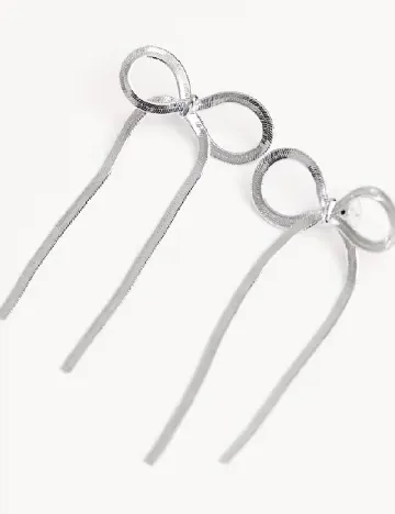 Cercei ASOS, argintiu