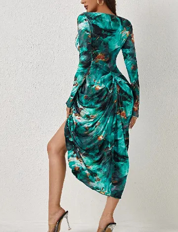 Rochie medie SHEIN, turcoaz