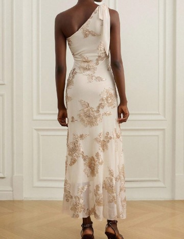 Rochie lunga SHEIN, crem