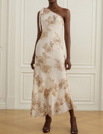 Rochie lunga SHEIN, crem