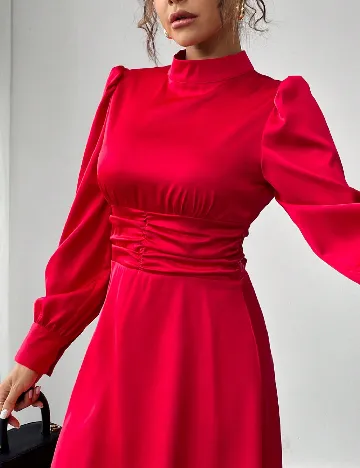 Rochie scurta SHEIN, rosu