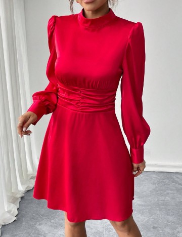 Rochie scurta SHEIN, rosu