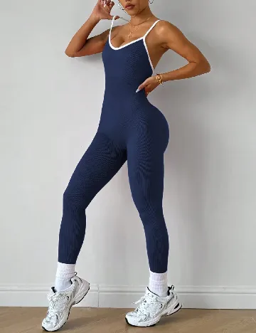 Salopeta SHEIN, bleumarin