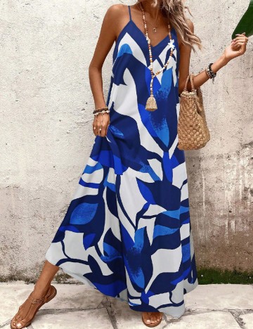 Rochie lunga SHEIN, albastru