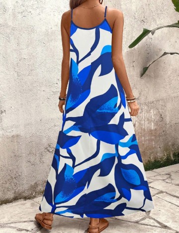 Rochie lunga SHEIN, albastru