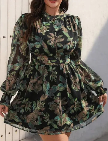 Rochie scurta SHEIN CURVE, mix culori