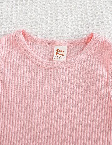 Set body 6 bucati Shein Kids, roz